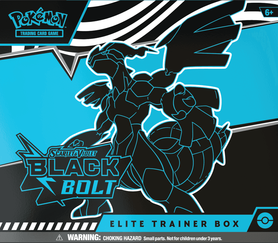 Pokemon SV10.5 Black Bolt/White Flare Elite Trainer Box