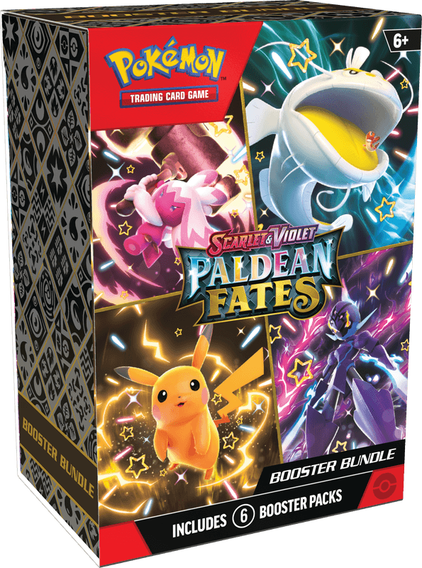 Pokemon SV4.5 Paldean Fates Booster Bundle